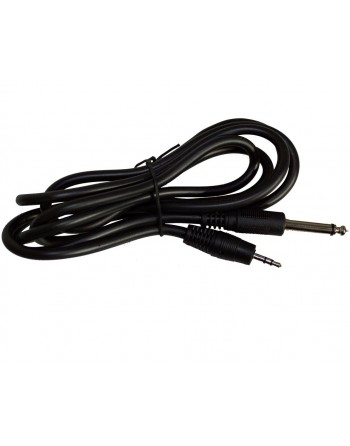 CABLE PARA AUDIO PLUG 6.3 MONO A PLUG 3.5 STEREO 1:80 M...