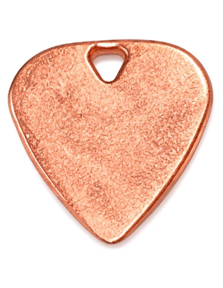 Plumilla de metal rosado para guitarra