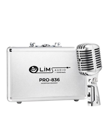 Microfono Dinamico Profesional Retro Vintage Soundtrack PRO-836