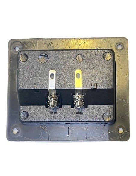 Conector Rectangular de atornillar para Bafle con 2 terminales tipo Banana