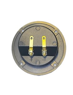 Conector Redondo de atornillar para Bafle con 2 terminales tipo Banana 2