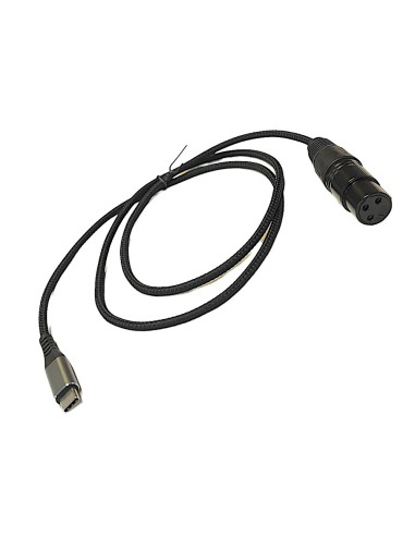 Cable De Audio XLR 3 Pines a USB TipoC