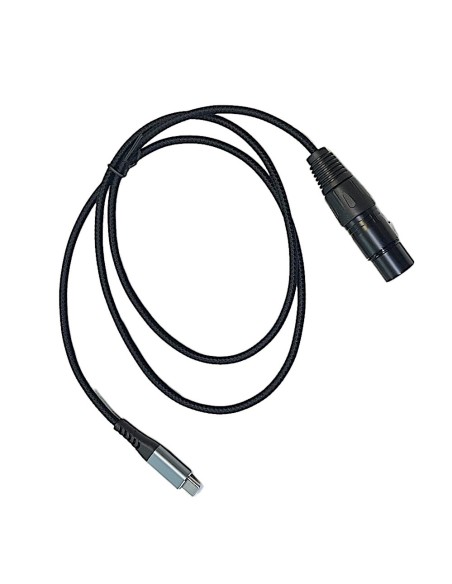 Cable De Audio XLR 3 Pines a USB TipoC