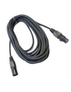 Cable de Audio Plug XLR a Jack XLR para microfono 10m