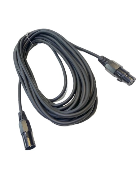Cable de Audio Plug XLR a Jack XLR para microfono 10m
