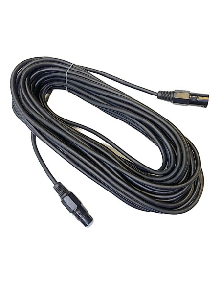 Cable de Audio  Plug XLR a Jack XLR  para microfono 15m