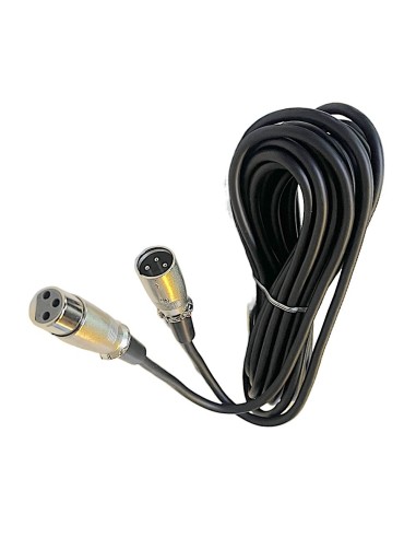 Cable de Audio Plug XLR a Jack XLR para microfono 7,6m
