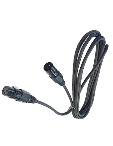 Cable de Audio Plug XLR a Jack XLR para microfono 3m