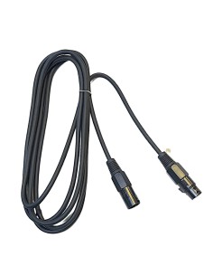 Cable de Audio Plug XLR a Jack XLR para microfono 3m 2