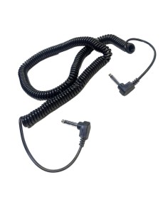 Cable Para Audio Espiral 2 Plug Mono en L 6,3mm 7,6m 2