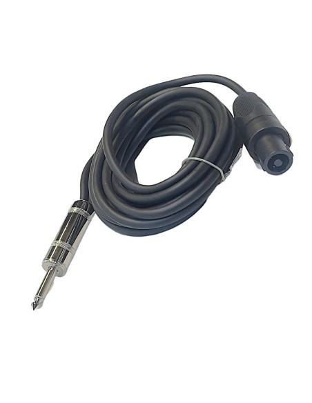 Cable de Audio Plug Jumbo 6,3mm a Speakon de 4.5m