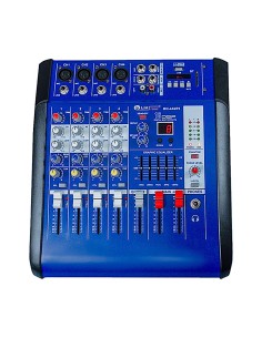 Mezcladora Amplificada 4 canales Soundtrack MIX-4AMP3