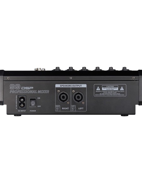 Mezcladora Amplificada 8 canales Soundtrack MIX-8PCD