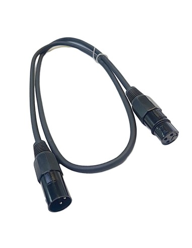 Cable De Audio Con Plug y JACK XLR de 1m