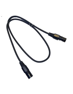 Cable De Audio Con Plug y JACK XLR de 1m 2