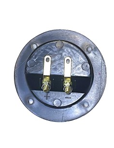 Conector Redondo de atornillar para Bafle con 2 terminales tipo Banana Dorada 2