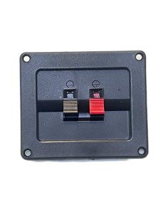 Conector Rextangular de Atornillar Para Bafle 2 terminales Push