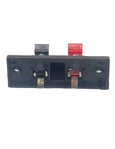 Conector Rectangular de Atornillar Para Bafle 2 terminales Push 2