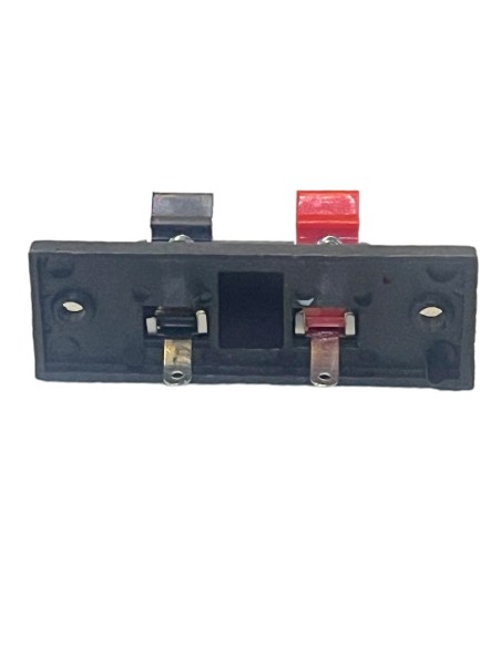 Conector Rectangular de Atornillar Para Bafle 2 terminales Push