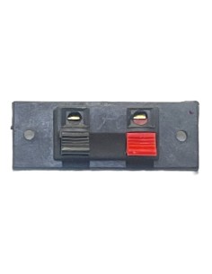 Conector Rectangular de Atornillar Para Bafle 2 terminales Push