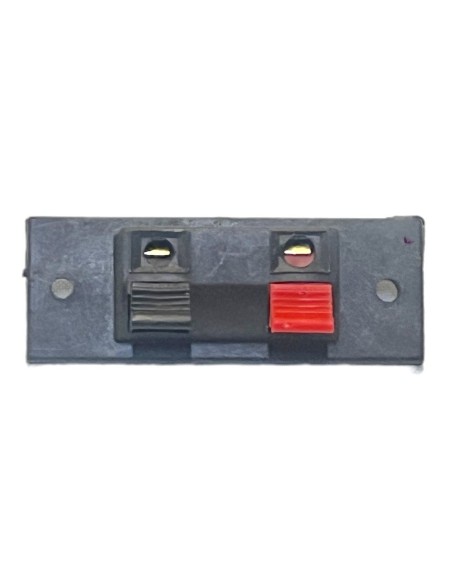 Conector Rectangular de Atornillar Para Bafle 2 terminales Push