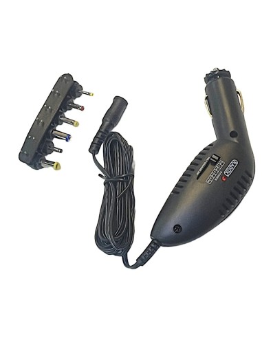 Eliminador Adaptador Automotriz cc/cc 800 mA multivoltaje