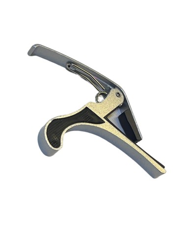 Capotraste De Metal Para Guitarra Color Aluminio