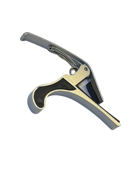 Capotraste De Metal Para Guitarra Color Aluminio
