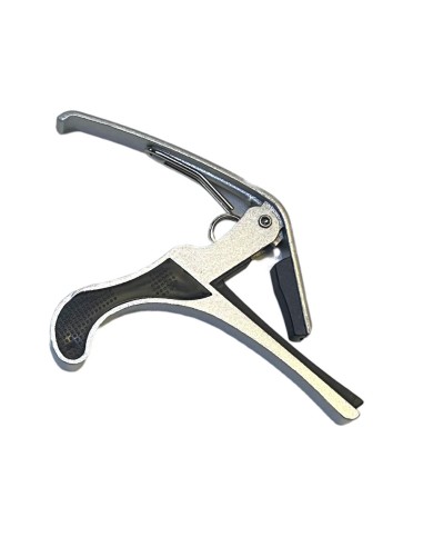 Capotraste De Metal Para Guitarra Color Aluminio