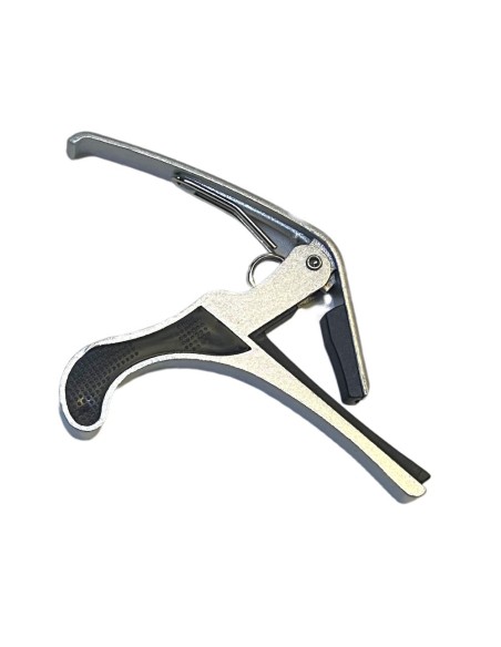 Capotraste De Metal Para Guitarra Color Aluminio