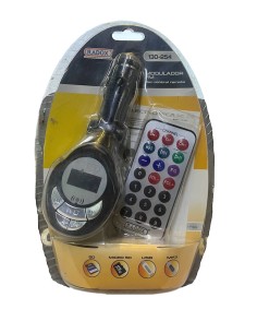 Transmisor Automotriz Modulador FM USB MicroSD MP3