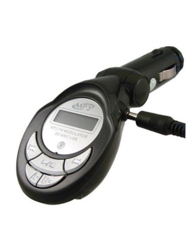 Transmisor Automotriz Modulador FM USB MicroSD MP3