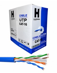Cable Para Red Cat 6 UTP Rollo 305 Metros 100% Cobre
