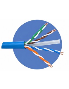 Cable Para Red Cat 6 UTP Rollo 305 Metros 100% Cobre 2