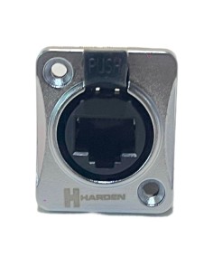 Jack conector EtherCON RJ45 hembra para chasis o panel