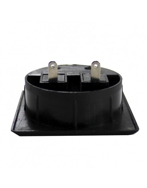 CONECTOR BAFLE CUADRADO 2 TERMINALES PUSH 55 x 55mm