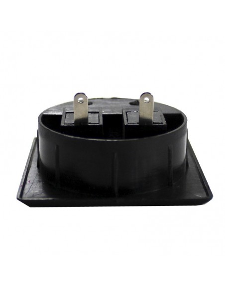 CONECTOR BAFLE CUADRADO 2 TERMINALES PUSH 55 x 55mm