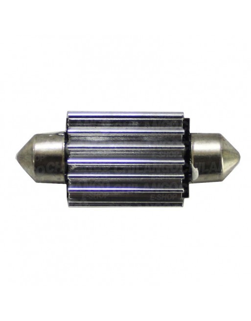 FOCO FESTOON 6 LED 5050 CON DISIPADOR
