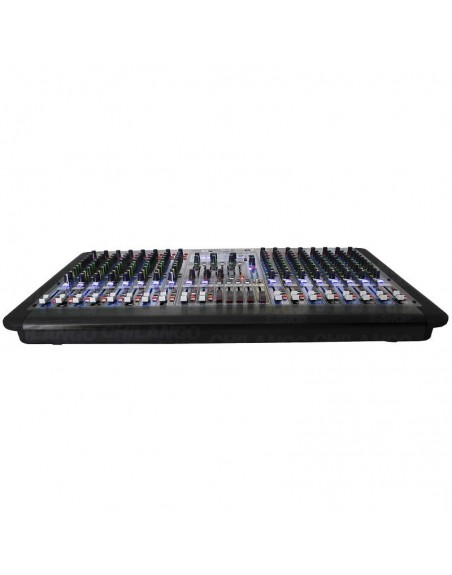 Mezcladora Stereo 16ch BLUETOOTH USB EFECTOS KMX S16U