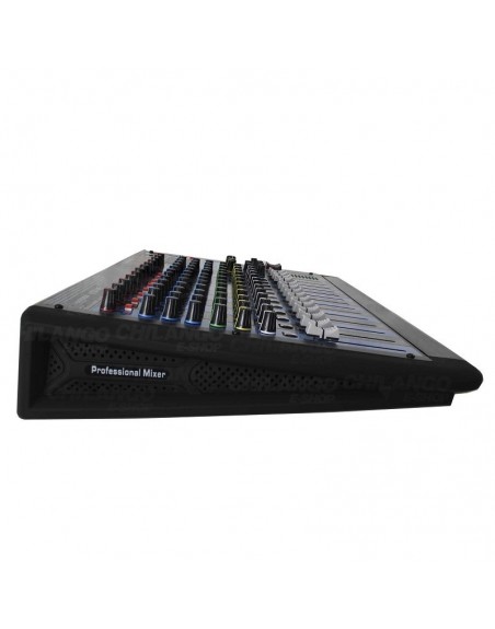 Mezcladora Stereo 16ch BLUETOOTH USB EFECTOS KMX-B16U