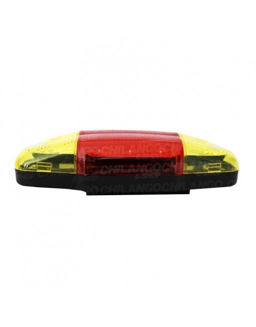 LUZ DE ADVERTENCIA PARA BICICLETA ROJO AMBAR