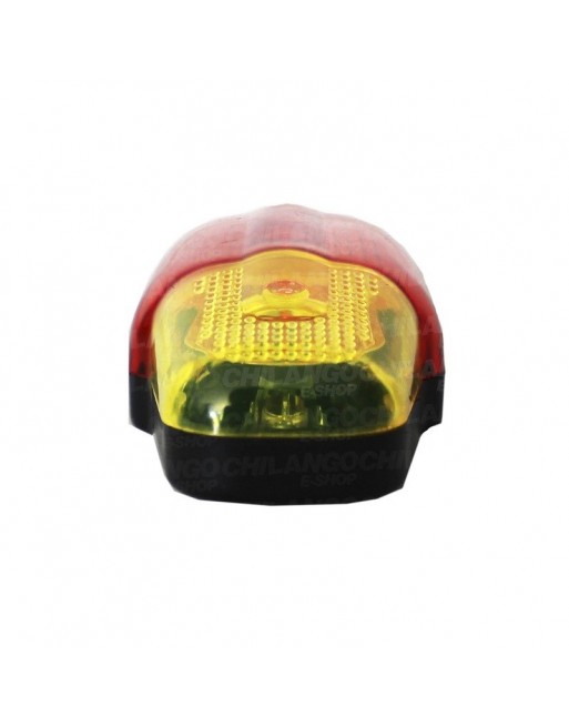 LUZ DE ADVERTENCIA PARA BICICLETA ROJO AMBAR