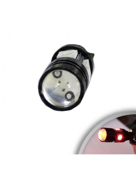 Foco De Pellizco4 Leds 5050 1 Led COB Rojo